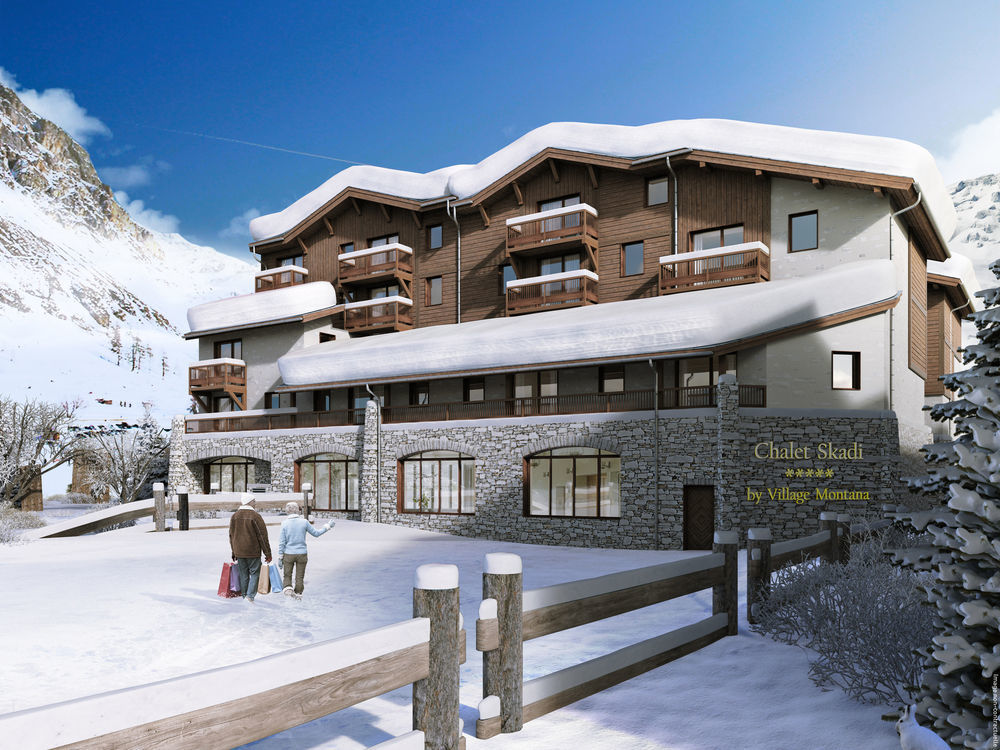 فندق Chalet Skadi Val-dʼIsère المظهر الخارجي الصورة