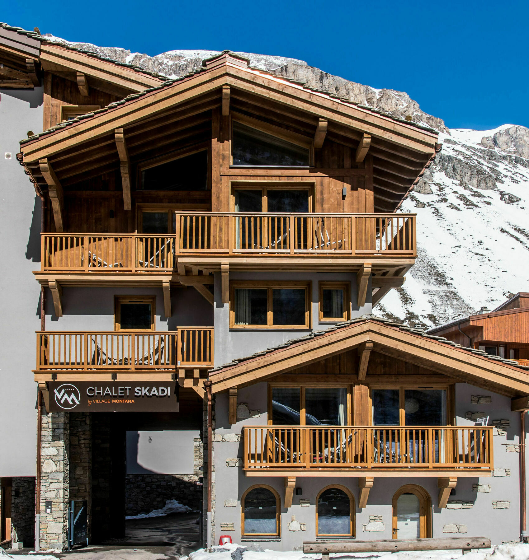 فندق Chalet Skadi Val-dʼIsère المظهر الخارجي الصورة